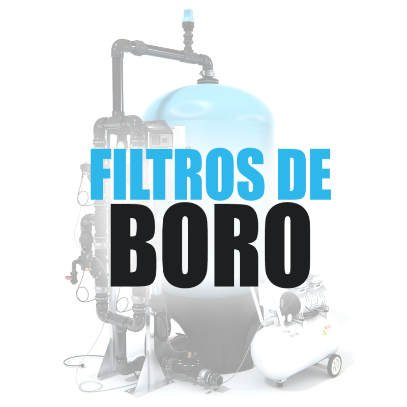 Información técnica filtros para eliminar Boro